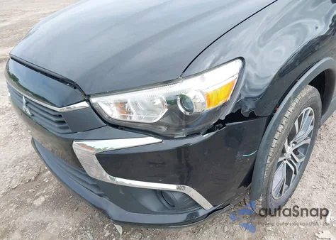 2017 Mitsubishi Outlander Sport 2.0 Es из США, поврежденный, VIN JA4AR3AU4HZ004681